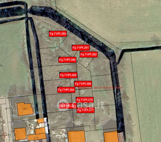 Terreno edificabile in residenziale in Frazione Olmo