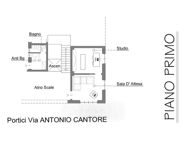 Ufficio in commerciale in antonio cantore