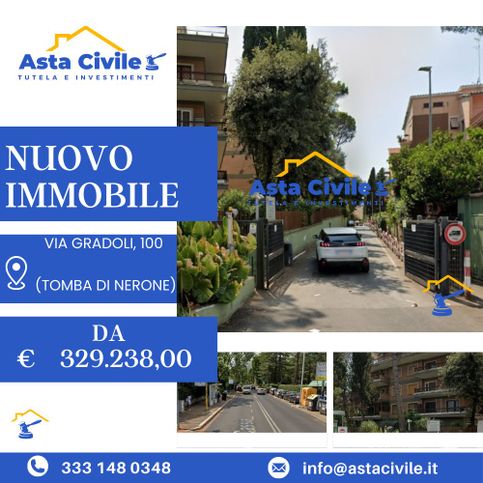 Appartamento in residenziale in Via Gradoli 100