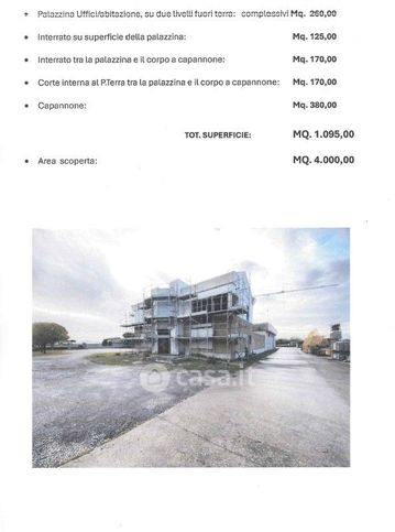 Capannone in commerciale in Via Colonna