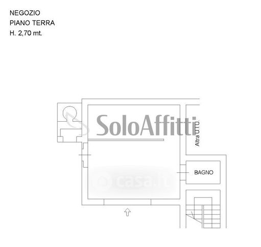 Negozio/locale commerciale in commerciale in Via del Tempio di Diana 4