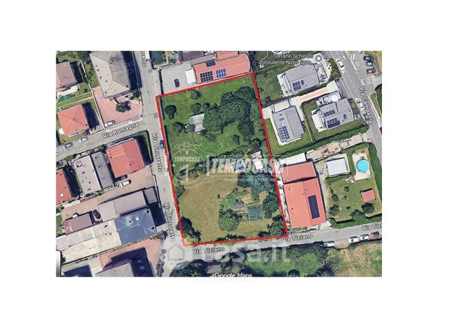 Terreno edificabile in residenziale in Via Tintoretto