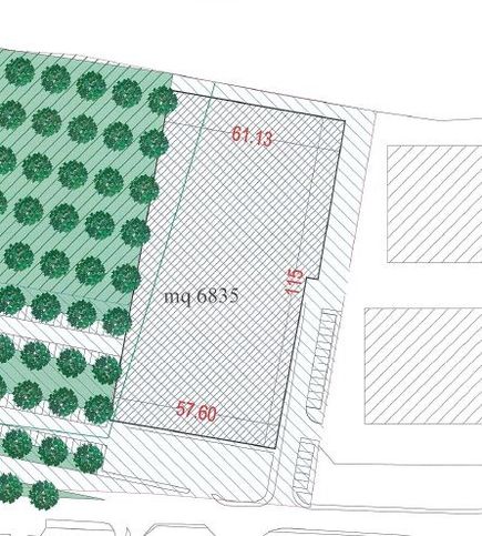 Terreno edificabile in residenziale in Viale delle Industrie