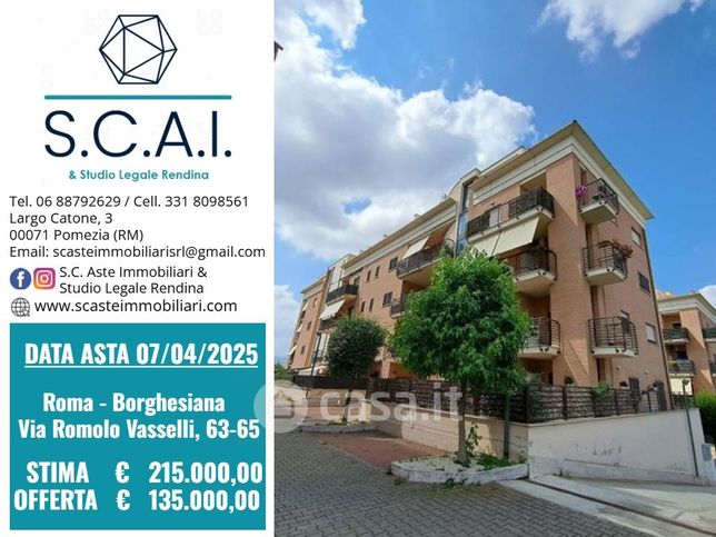 Appartamento in residenziale in Via Romolo Vaselli 63