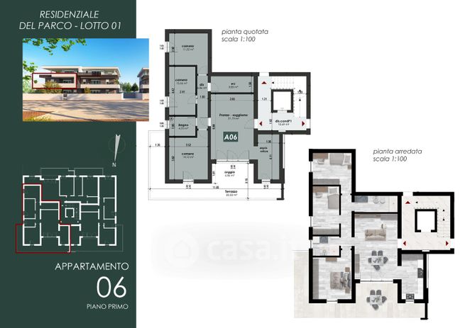 Appartamento in residenziale in Via Tabina