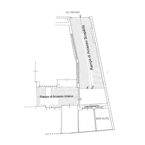 Box/posto auto in residenziale in Via Cervino 1 d