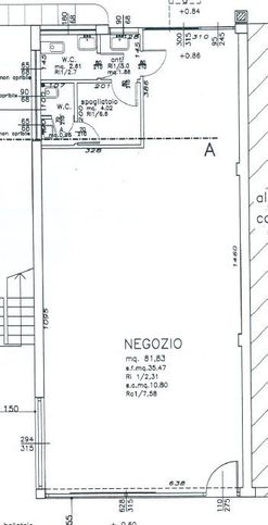 Negozio/locale commerciale in commerciale in Via Circonvallazione