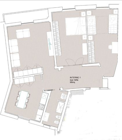 Appartamento in residenziale in Largo Carlo Caldera 11