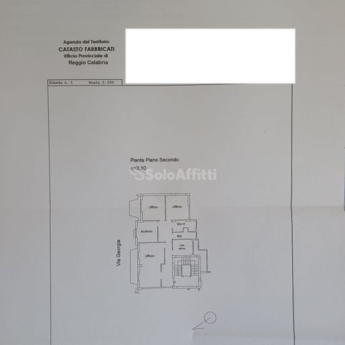 Ufficio in commerciale in Via Georgia