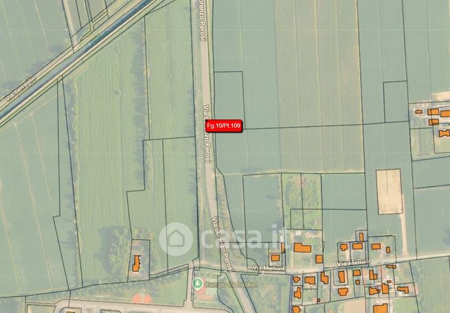 Terreno agricolo in commerciale in Via Lorenzo Perosi