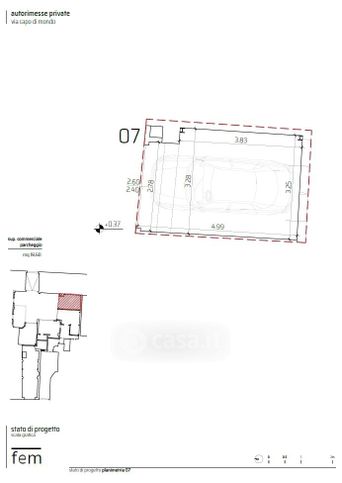 Box/posto auto in residenziale in 