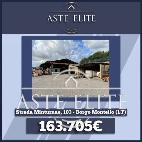 Capannone in commerciale in Strada Minturnae 103