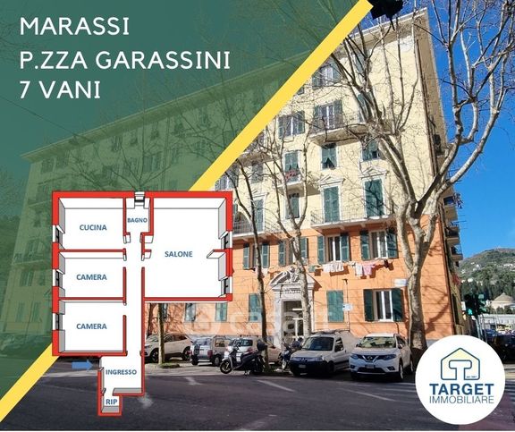 Appartamento in residenziale in Piazza Giuseppe Garassini Garbarino 4