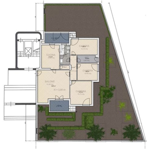 Appartamento in residenziale in Via Oreto 465