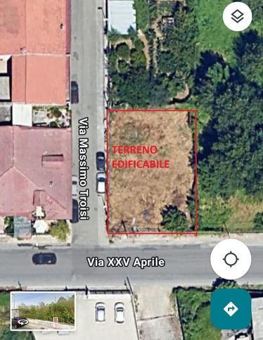 Terreno edificabile in residenziale in Via XXV Aprile