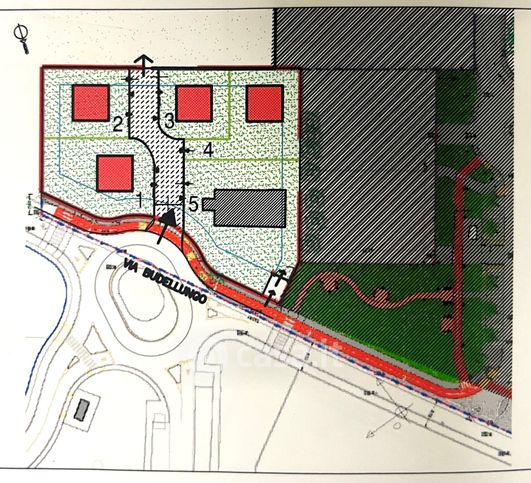 Terreno edificabile in residenziale in Strada Budellungo