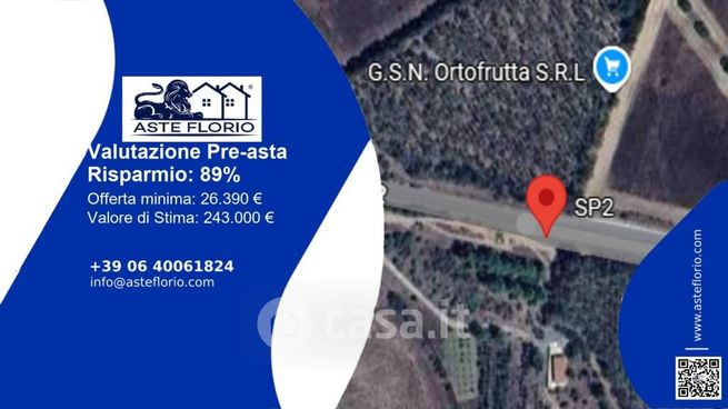 Terreno agricolo in commerciale in Strada Provinciale 2