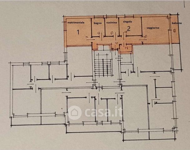 Appartamento in residenziale in Piazza Generale Antonio Cantore 10
