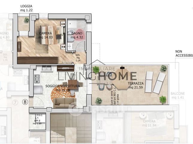 Appartamento in residenziale in 