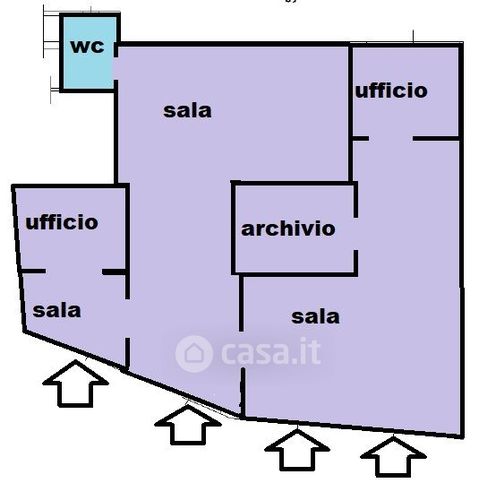 Ufficio in commerciale in Strada Statale 554 Cagliaritana