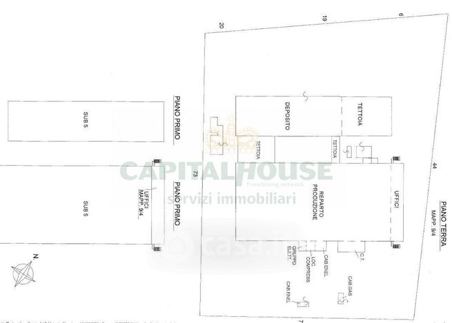 Capannone in commerciale in 