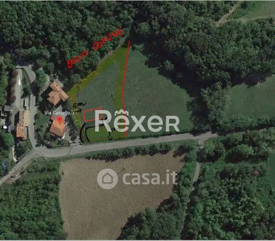 Terreno edificabile in residenziale in Via Castello
