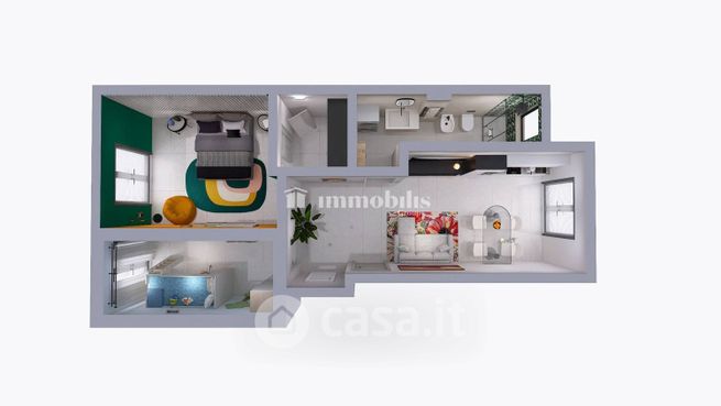 Appartamento in residenziale in Corso Antony 28
