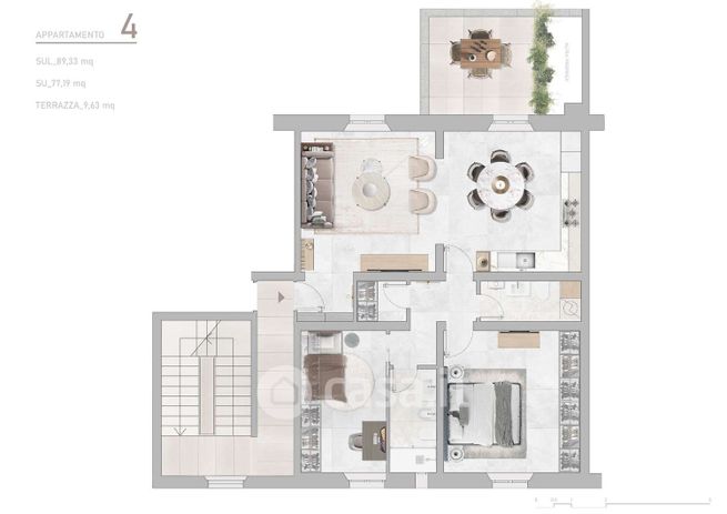 Appartamento in residenziale in 