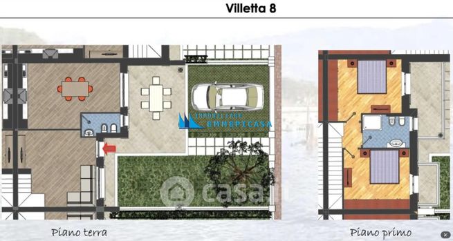Villetta a schiera in residenziale in Via Pietro Aretino