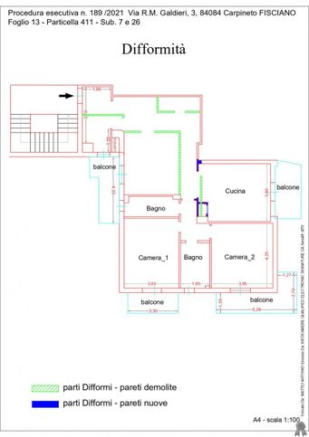 Appartamento in residenziale in Piazza Rocco Galdieri 3