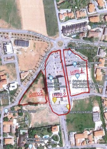 Terreno agricolo in commerciale in Via Maschere Bergamsche