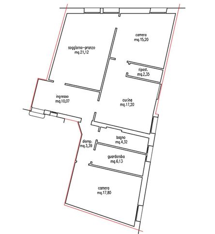 Appartamento in residenziale in Campo Bandiera e Moro