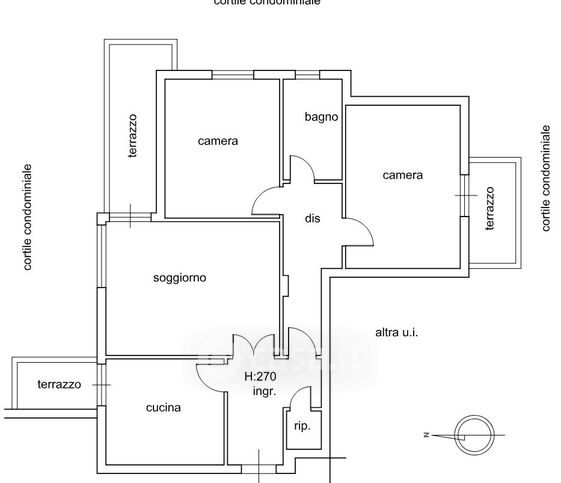 Appartamento in residenziale in Via di Nudo