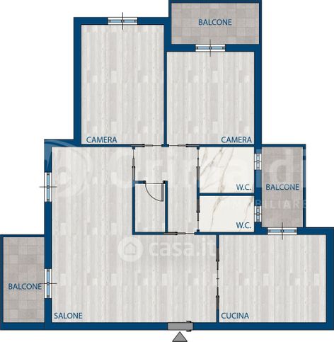 Appartamento in residenziale in Via Salvo D'Acquisto 3