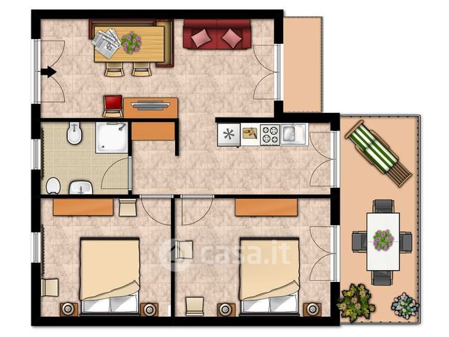 Appartamento in residenziale in Via Reginaldo Giuliani