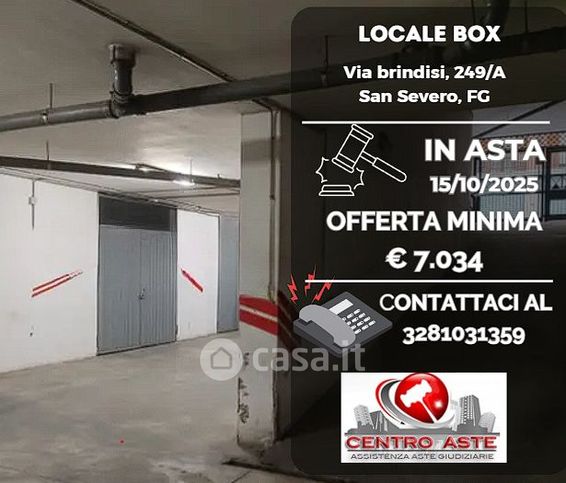 Box/posto auto in residenziale in Via Brindisi