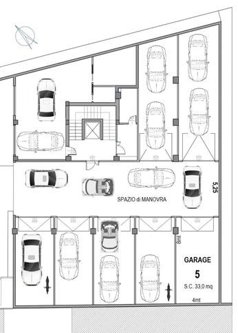 Garage/posto auto in residenziale in Via Pieve di Cadore