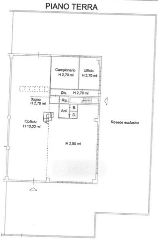 Capannone in commerciale in 