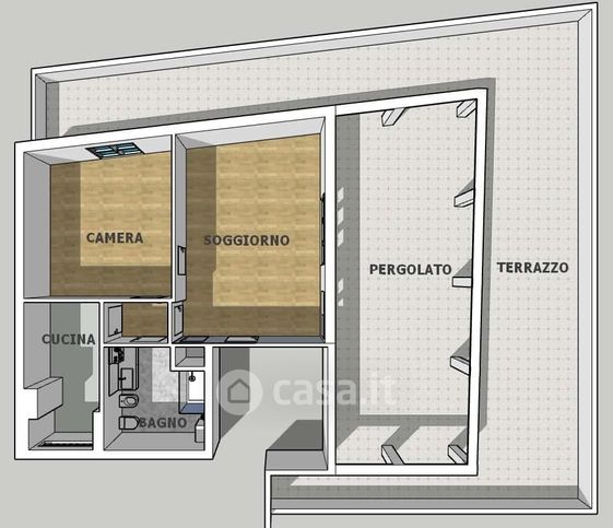 Appartamento in residenziale in Via Crocefisso 6