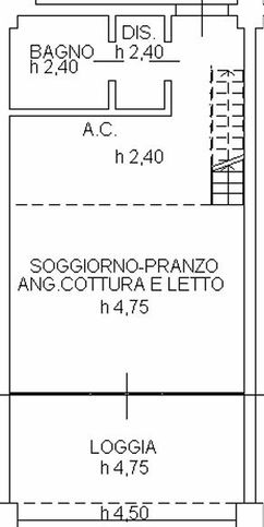 Loft in residenziale in Via Leonardo Bistolfi 49