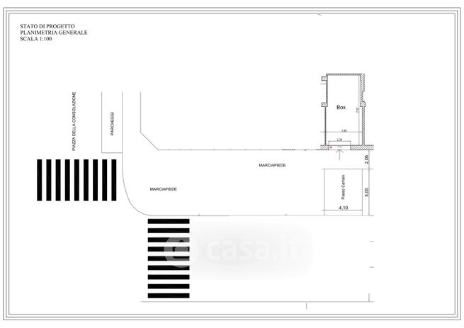 Garage/posto auto in residenziale in Corso Agostino Ricci 9