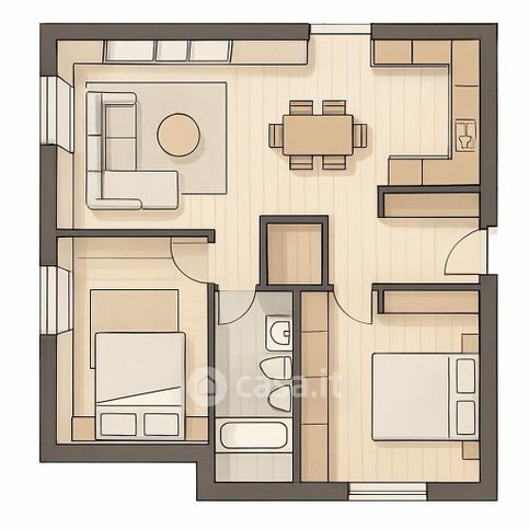 Appartamento in residenziale in Via Alcide de Gasperi
