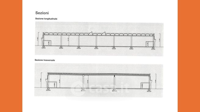 Capannone in commerciale in Via Campidui