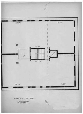 Attico/mansarda in residenziale in Via Luigi Russo