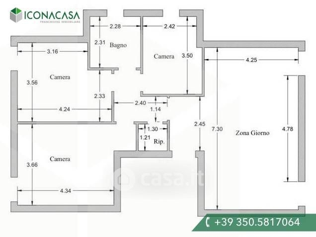 Appartamento in residenziale in Via Croci