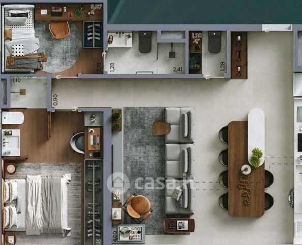 Appartamento in residenziale in Via Monte Rosa