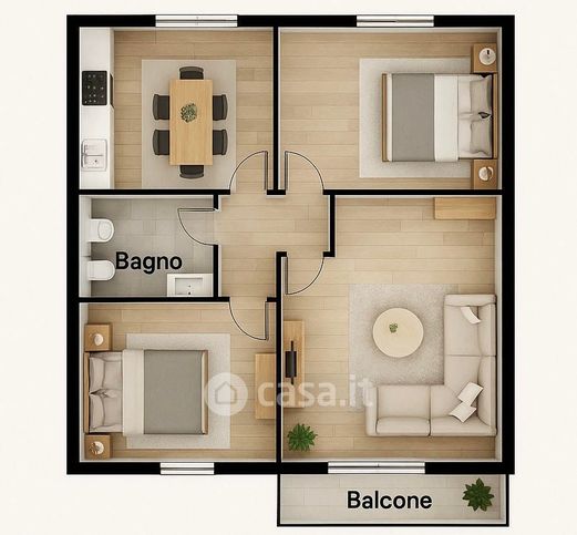 Appartamento in residenziale in Via Giosuè Carducci