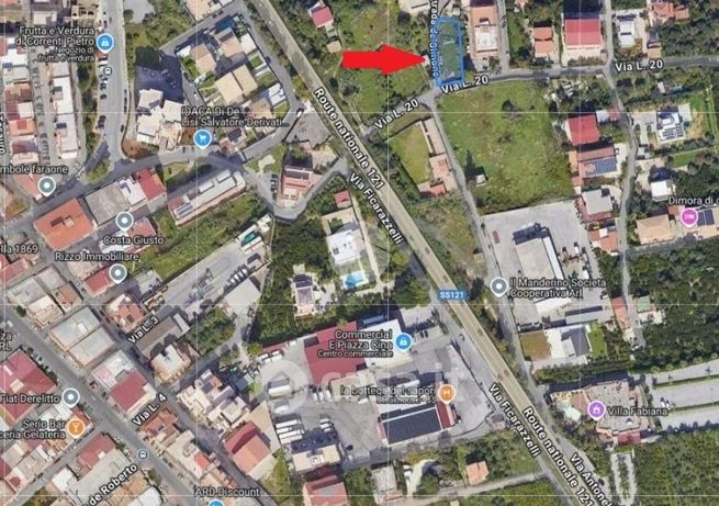 Terreno agricolo in commerciale in Via Luigi Capuana 20