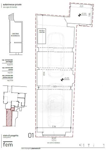 Box/posto auto in residenziale in 