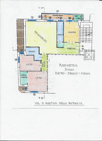 Appartamento in residenziale in Via San Martino della Battaglia